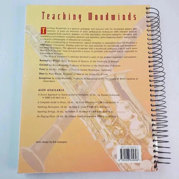 Teaching Woodwinds: A Method and Resource Handbook for Music Educators WmDietz - Picture 2 of 13